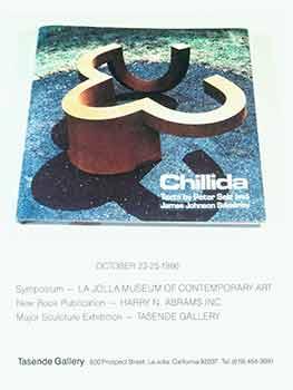 October 23-25-1986. Eduardo Chillida. Symposium - La Jolla Museum of Contemporary Art; New Book P...