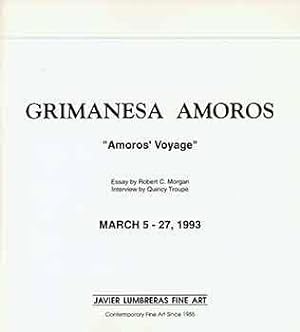 Imagen del vendedor de Grimanesa Amoros: Amoros' Voyage: March 5-27, 1993. a la venta por Wittenborn Art Books