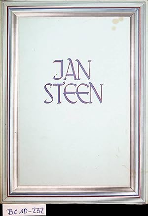 Immagine del venditore per Jan Stehen. (=Palet serie ; [nr. 8]) venduto da ANTIQUARIAT.WIEN Fine Books & Prints