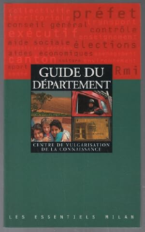 Seller image for Guide du departement. centre de vulgarisation de la connaissance for sale by librairie philippe arnaiz