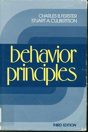 Immagine del venditore per Behavior Principles venduto da Librairie Le Nord