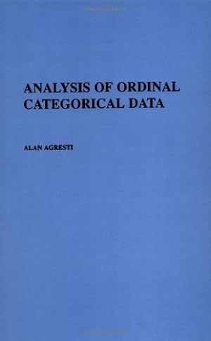 Bild des Verkufers fr Analysis of Ordinal Categorical Data zum Verkauf von Buchhandlung Neues Leben