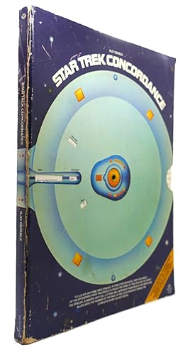 E1244 Original 1976 Star Trek Concordance Reference Book-Bjo Trimble-1st Print 