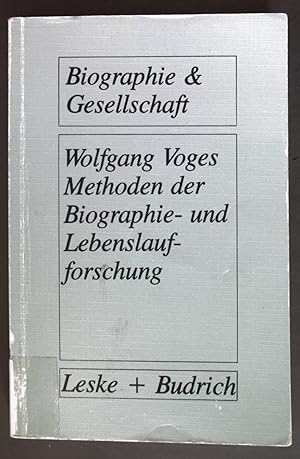 Seller image for Biographienforschung - in : Methoden der Biographie- und Lebenslaufforschung. Biographie und Gesellschaft ; Bd. 1 for sale by books4less (Versandantiquariat Petra Gros GmbH & Co. KG)