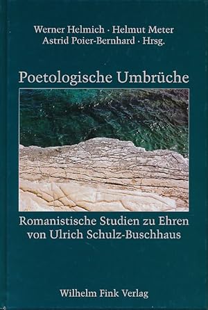 Seller image for Poetologische Umbrche. Romanistische Studien zu Ehren von Ulrich Schulz-Buschhaus. for sale by Fundus-Online GbR Borkert Schwarz Zerfa