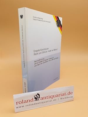 Bild des Verkufers fr Enquete - Kommission Recht und Ethik der modernen Medizin Stammzellenforschung und die Debatte des Deutschen Bundestages zum Import von menschlichen embryonalen Stammzellen zum Verkauf von Roland Antiquariat UG haftungsbeschrnkt