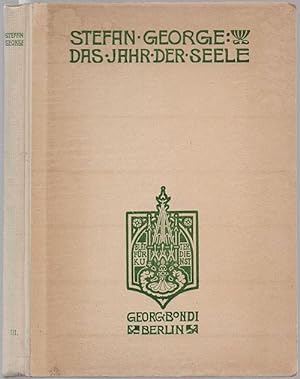 Bild des Verkufers fr Das Jahr der Seele. 8. Auflage. zum Verkauf von Antiquariat Dwal