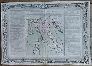 Description de l'ITALIE ancienne, de la GAULE CISALPINE, de la LIGURIE, et de l'ETRURIE