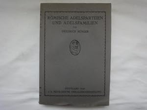 Seller image for Rmische Adelsparteien Und Adelsfamilien for sale by Malota