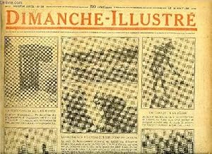 Bild des Verkufers fr Dimanche-Illustr n 338 - Le Comte-Zeppelin parti des Etats Unis, regagne Friedrichshafen et repart cinq jours plus tard pour tenter le tour du monde, Nicolas Poussin par Funck Brentano, Fer-a-cheval brulant par Frank Savile, Bicot, prsident de club zum Verkauf von Le-Livre