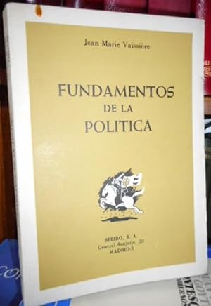 FUNDAMENTOS DE LA POLÍTICA