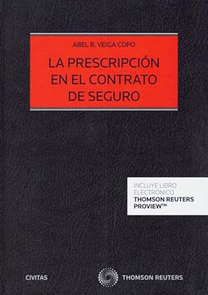 Image du vendeur pour La Prescripcin en el Contrato de Seguro mis en vente par Vuestros Libros