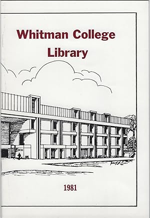Immagine del venditore per Whitman College Library venduto da Purpora Books