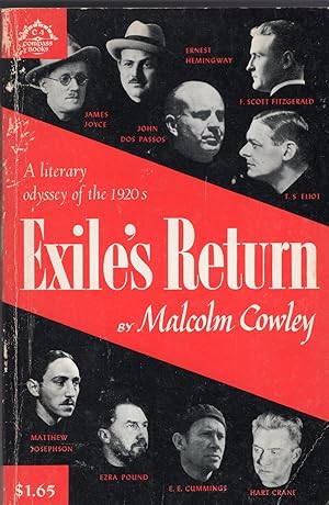 Seller image for Exile's Return: A Literary Odyssey of the 1920s for sale by A Cappella Books, Inc.