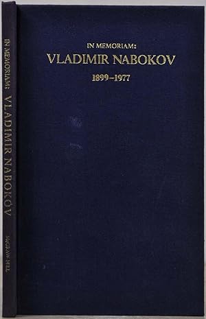 Seller image for IN MEMORIAM: Vladimir Nabokov, 1899-1977. for sale by Kurt Gippert Bookseller (ABAA)