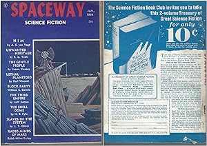 Bild des Verkufers fr Spaceway Science Fiction 1969 Vol. 4 No. 1 January zum Verkauf von John McCormick