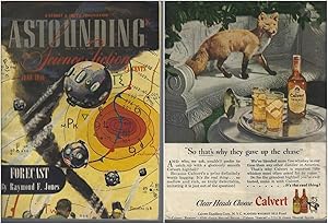 Seller image for Astounding Science Fiction 1946 Vol. 37 # 04 June: Forecast / The Bottled Men / The Chromium Helmet / Paradise / The Chronokinesis of Jonathan Hull for sale by John McCormick