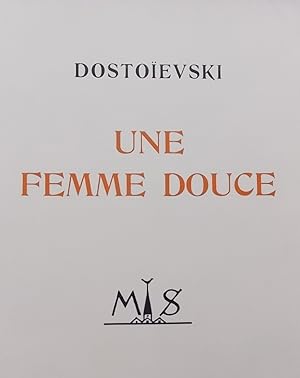 Image du vendeur pour Une femme douce. mis en vente par Le Cabinet d'Amateur