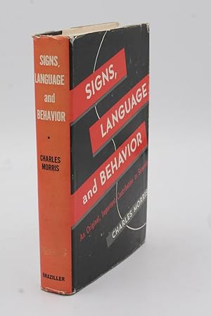 Bild des Verkufers fr Signs, Language and Behavior. zum Verkauf von ATGBooks