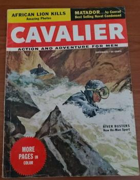 CAVALIER September 1956 Matador Barnaby Conrad Frank McCarthy Alan Hynd Jane Mansfield Norm Saund...