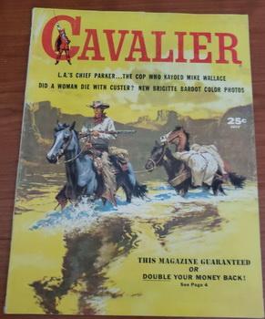 Seller image for CAVALIER July 1958 - Thomas P. Kelly, McCarthy, Ziegfeld, Custer, 1st Tank, Brigitte Bardot, Sam Colt, Bob Abbot; for sale by Comic World