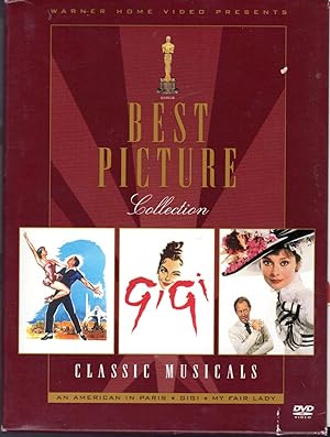 Bild des Verkufers fr Best Picture Collection - Musicals (An American in Paris/Gigi/My Fair Lady) zum Verkauf von Dorley House Books, Inc.