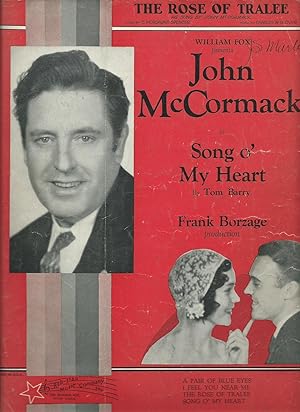 Bild des Verkufers fr "The Rose of Tralee" as Sung by John McCormack in Song o'My Heart zum Verkauf von Swaney and Associates