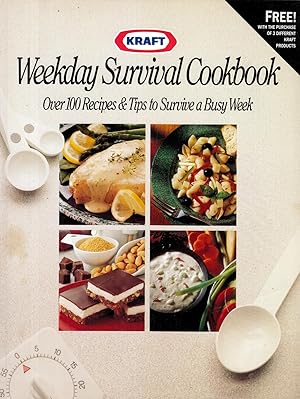 Bild des Verkufers fr Weekday Survival Cookbook zum Verkauf von Kayleighbug Books, IOBA