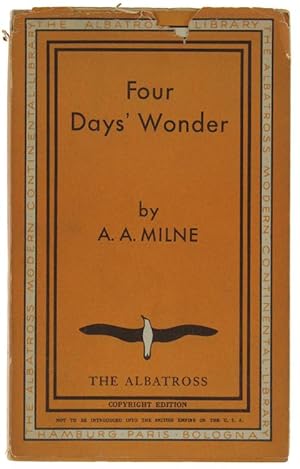 Seller image for FOUR DAYS' WONDER.: for sale by Bergoglio Libri d'Epoca