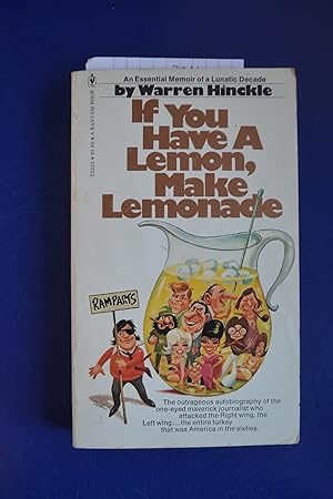 Seller image for If You Have a Lemon, Make Lemonade for sale by The People's Co-op Bookstore