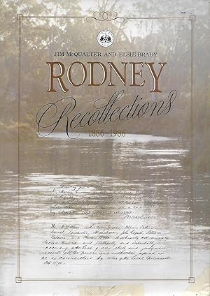 Imagen del vendedor de Rodney Recollections 1886-1986 a la venta por Good Reading Secondhand Books