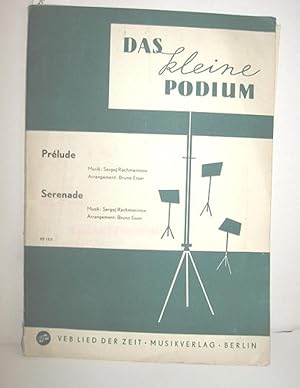 Image du vendeur pour Prelude cis-moll Op. 3 Nr. 2 - Serenade Op. 3 Nr. 5 mis en vente par Antiquariat Zinnober