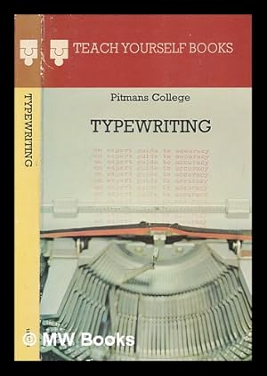 Seller image for Typewriting / Pitmans College for sale by MW Books