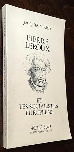 Pierre Leroux et les socialistes européens