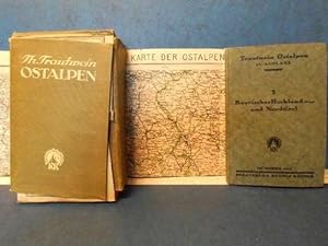 Ostalpen (8 Teile cpl.) Bayerische und Oesterreichische Alpen mit den angrenzenden Teilen Italien...