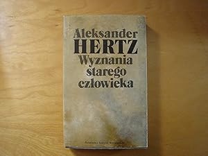Bild des Verkufers fr Wyznania starego czlowieka zum Verkauf von Polish Bookstore in Ottawa
