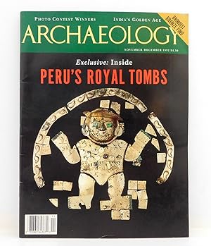 Bild des Verkufers fr Archaeology: November/December 1992 (Vol 45 No 6 zum Verkauf von The Parnassus BookShop