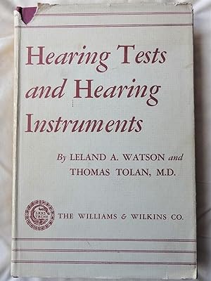 HEARING TESTS AND HEARING INSTRUMENTS
