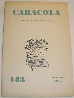 Imagen del vendedor de Caracola. Revista malaguea de poesa n 143 a la venta por Aaromadelibros