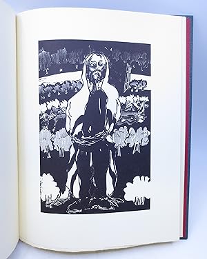 The Zaddick Christ;: A suite of wood engravings (Signed)