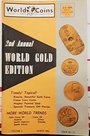 Bild des Verkufers fr World Coins, Volume 2, Number 15, March, 1965 zum Verkauf von Legacy Books II