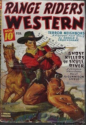 Bild des Verkufers fr RANGE RIDERS WESTERN: February, Feb. 1947 zum Verkauf von Books from the Crypt