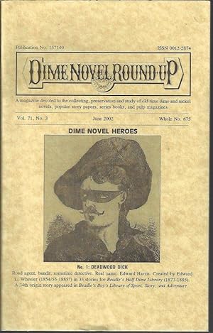 Seller image for DIME NOVEL ROUND-UP: June 2002 for sale by Books from the Crypt