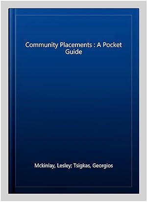 Immagine del venditore per Community Placements : A Pocket Guide venduto da GreatBookPrices