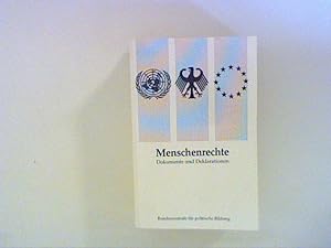 Seller image for Menschenrechte. Dokumente und Deklarationen for sale by ANTIQUARIAT FRDEBUCH Inh.Michael Simon