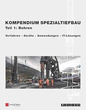 Immagine del venditore per Verfahren Des Spezialtiefbaus, Band 1 : Bohren -Language: german venduto da GreatBookPrices