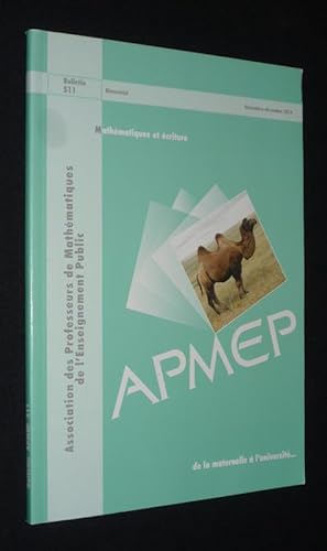Seller image for APMEP (n511, novembre-dcembre 2014) : Mathmatiques et criture for sale by Abraxas-libris
