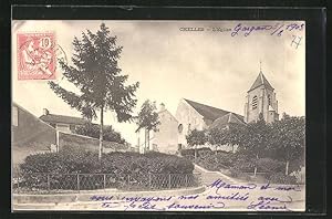 Carte postale Chelles, L` Église