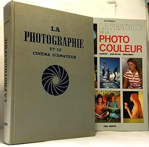 Seller image for La photographie et le cinma d'amateur - dessins de Beuville + La pratique de la photo couleur (lamouret) --- 2 livres for sale by crealivres