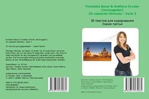 Seller image for 20 russische Hrtexte - Serie 3, 1 Audio-CD : 20 Audio-Tracks und Textdaten im Word-Format for sale by AHA-BUCH GmbH